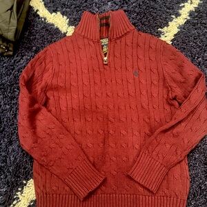 Boys Ralph Lauren quarter zip pullover